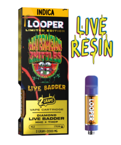 Looper Vape cartridge Watermelon Zkittles 2G